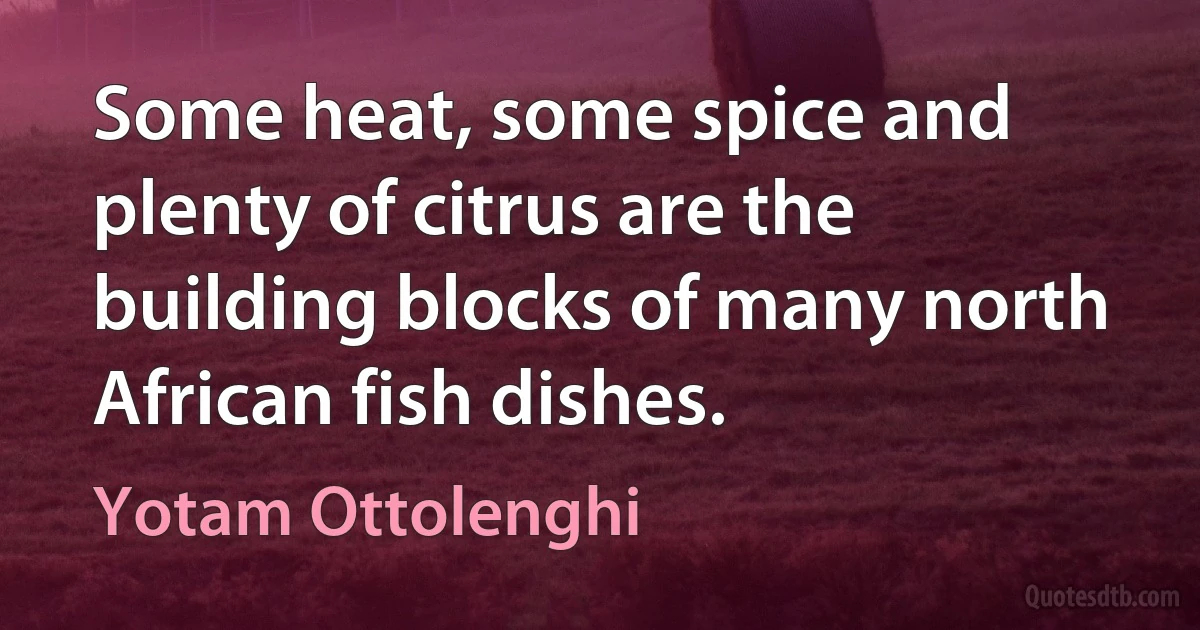 Some heat, some spice and plenty of citrus are the building blocks of many north African fish dishes. (Yotam Ottolenghi)