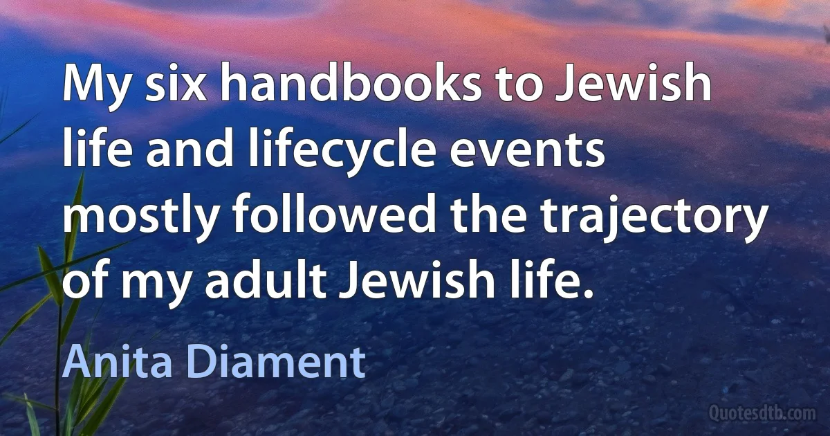 My six handbooks to Jewish life and lifecycle events mostly followed the trajectory of my adult Jewish life. (Anita Diament)