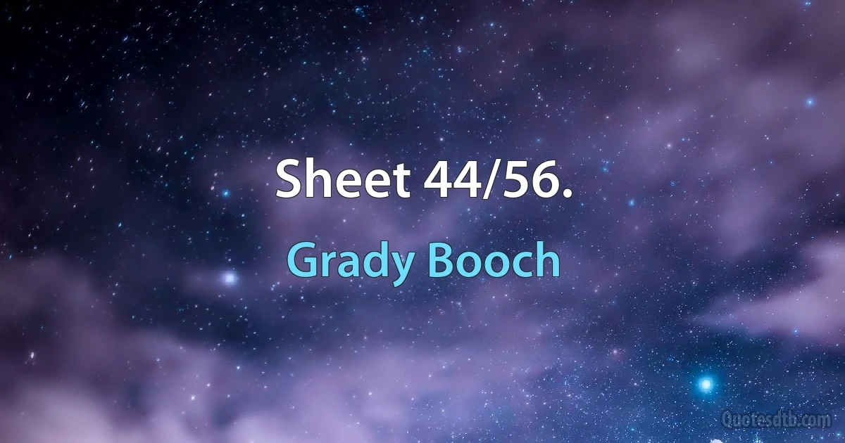 Sheet 44/56. (Grady Booch)